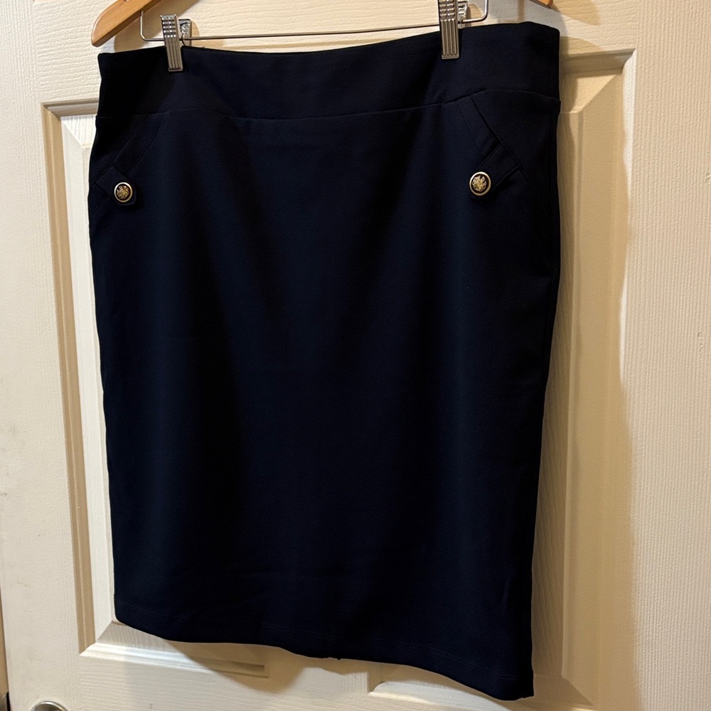 Women’s Navy Pencil Skirt Size PXL